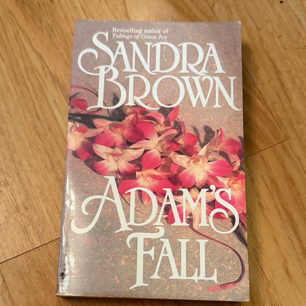 Sandra Brown 'Adam's Fall' Book